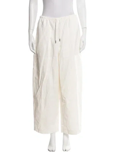 Pre-owned St Agni Wide Leg Pants In Neutrals