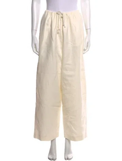 Pre-owned St Agni Wide Leg Pants In Neutrals