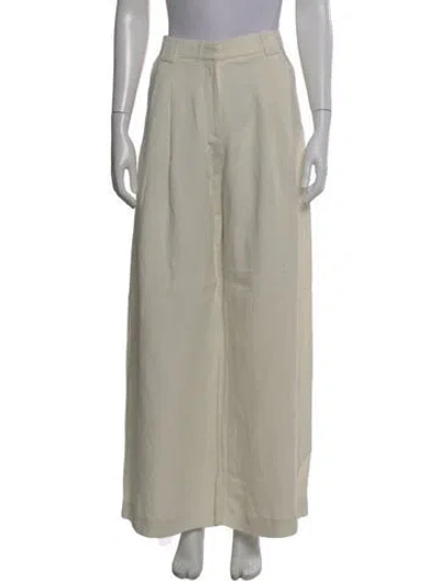 Pre-owned St Agni Wide Leg Pants W/ Tags In Neutral
