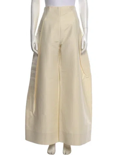 Pre-owned St Agni Wide Leg Pants W/ Tags In Neutral