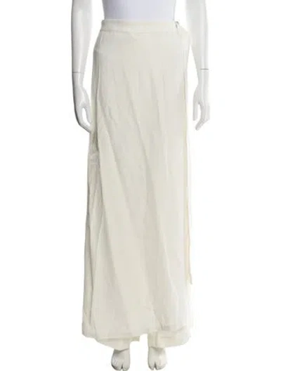 Pre-owned St Agni Wide Leg Pants W/ Tags In Neutral