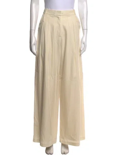 Pre-owned St Agni Wide Leg Pants W/ Tags In Neutrals