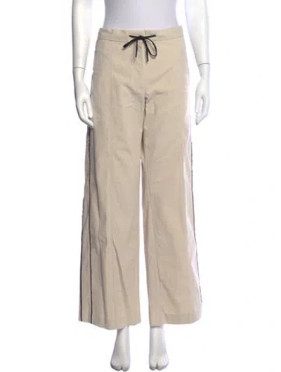 Pre-owned St Agni Wide Leg Pants W/ Tags In Neutrals