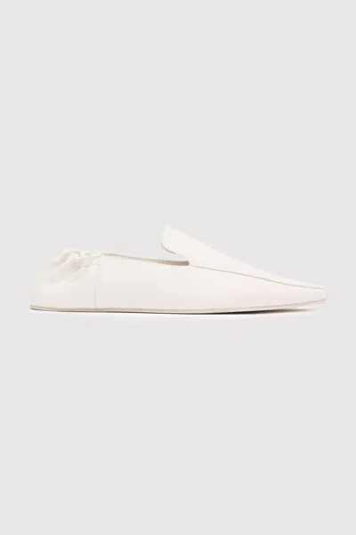 St Agni Women's Flat Loafer In White