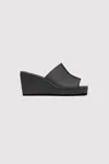 St Agni Women's Maria Wedge Sandal In Black In Black