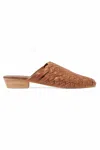 St Agni Women's Paris Woven Mules In Tan In Multi