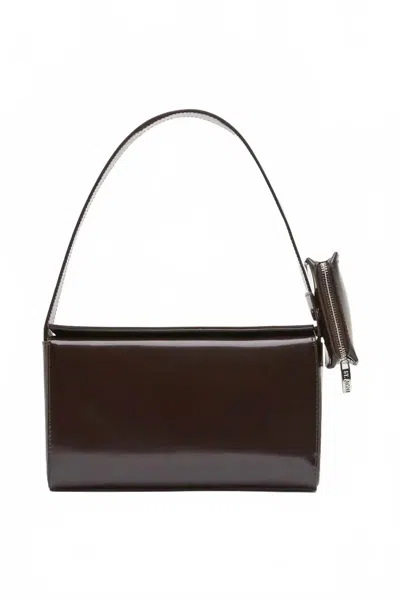 St Agni Women's Petit Pouch Bag In Coffee In Brown