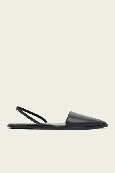 St Agni Women's Sling Back Flat Shoes In Black