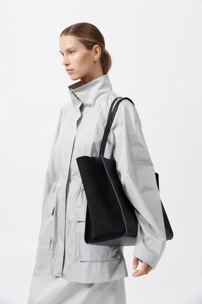 St Agni Wonton Tote In Black