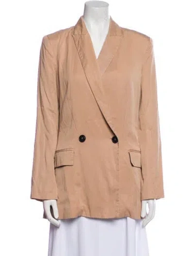 Pre-owned St Agni Wool Blazer In Neutral