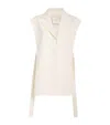St Agni Wool-blend Waistcoat In Neutral