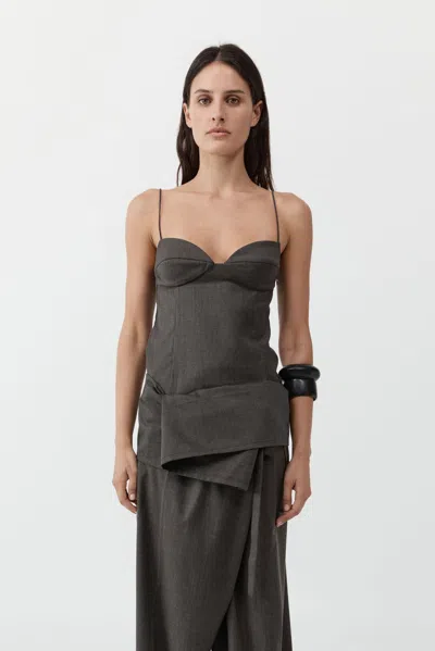 St Agni Wool Cami In Brown