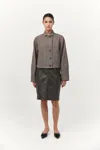 St Agni Wool Cocoon Bomber
