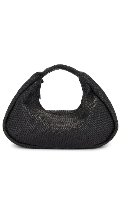 St Agni Woven Bon Bon Bag In Black