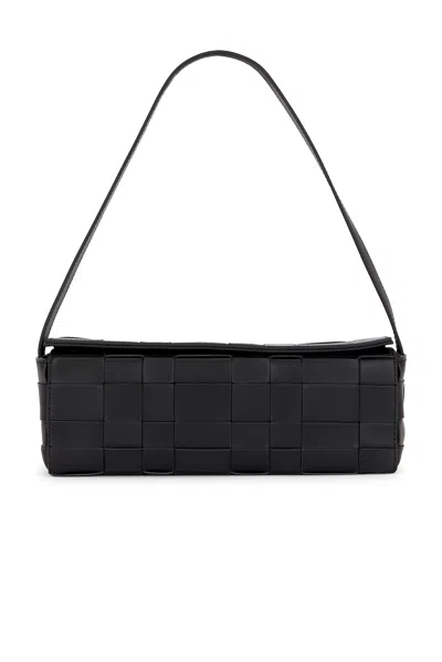 St Agni Woven East West Bag In Black
