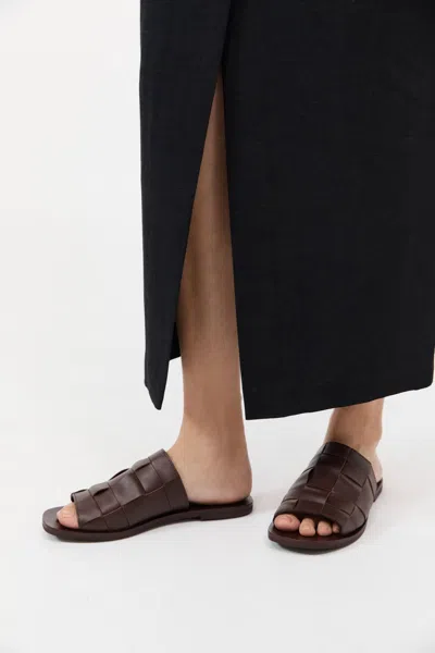 ST AGNI WOVEN FLATS