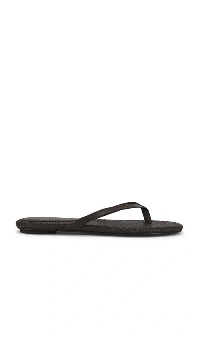 St Agni Woven Flip Flop In Brown
