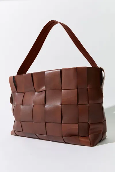 St Agni Woven Large Tote In Pattern