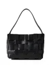 St Agni Woven Mini Tote Black One Size In Black