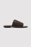 St Agni Woven Minimal Slide In Chocolate