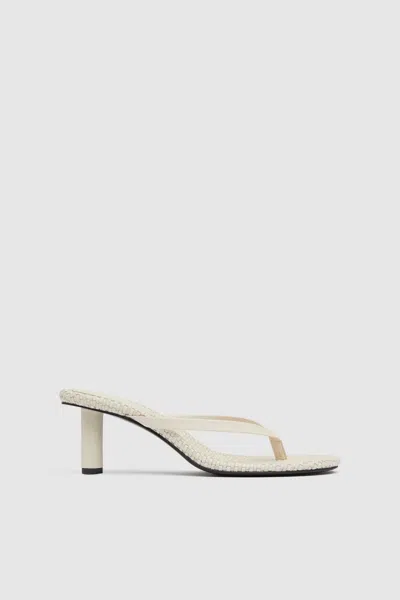 St Agni Woven Thong Heel In Multi