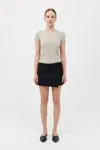 St Agni Wrap Short In Black