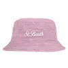 St. Barth James Pink Bucket Hat