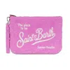 St. Barth Parisienne Sponge Terry Embossed Leaf Pink