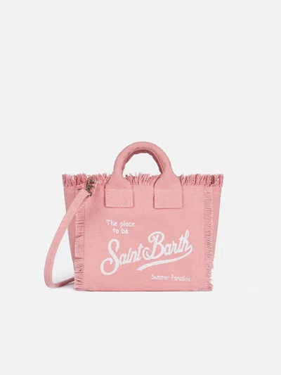 St. Barth Vanity Mini Pink Bag