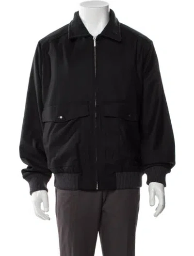 Pre-owned St. Croix Bomber Jacket W/ Tags In Black