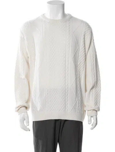 Pre-owned St. Croix Crew Neck Long Sleeve Pullover W/ Tags In Neutral