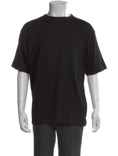 Pre-owned St. Croix Crew Neck Short Sleeve Pullover In Black