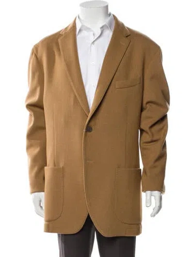 Pre-owned St. Croix Wool Blazer W/ Tags In Brown