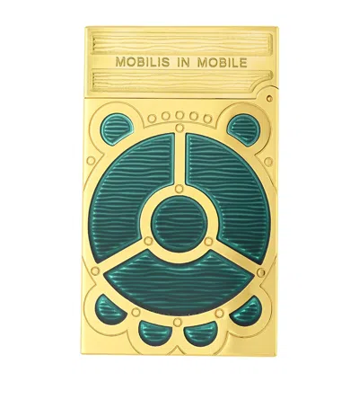 St Dupont S. T. Dupont 20,000 Leagues Under The Sea Ligne 2 Lighter In Gold