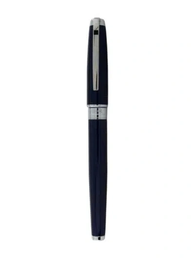 Pre-owned St Dupont Calligraphy Ink Pens In Blue