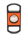 St Dupont Double-blade Cigar Cutter In 橘色