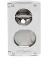 St Dupont Double-blade Cigar Cutter In Silber