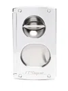 St Dupont Double-blade Cigar Cutter In Silver