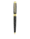 St Dupont Engraved-logo Ballpoint Pen In Schwarz