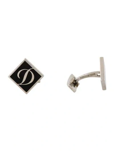Pre-owned St Dupont Initial Cufflinks In Multi
