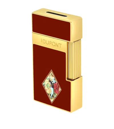 St Dupont Lacquered Romeo & Julieta Biggy Lighter In Multi