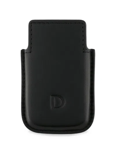 St Dupont Leather Lighter Case In Black