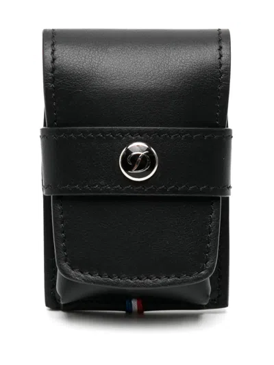 St Dupont Lighter Case In Black