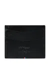 St Dupont Line D Cardholder In Black