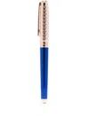 St Dupont Line D Eternity Fountain Pen In Blau