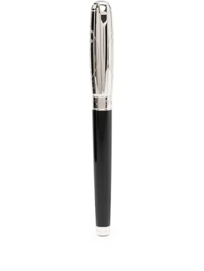 St Dupont Line D Vitruvian Man Animation Rollerball Pen In Black