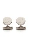 ST DUPONT LOGO-ENGRAVED CUFFLINKS