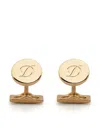 ST DUPONT LOGO-ENGRAVED CUFFLINKS