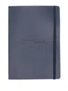 St Dupont Logo-print Notebook In Blue