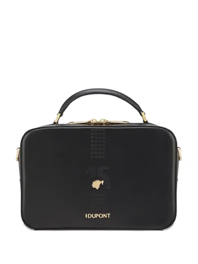 St Dupont Logo-print Shoulder Bag In Black